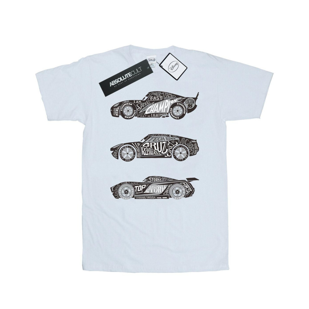 Cars Text Racers T-Shirt