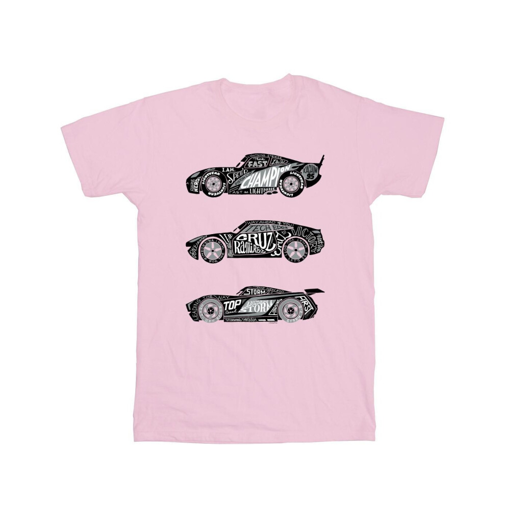 Cars Text Racers T-Shirt