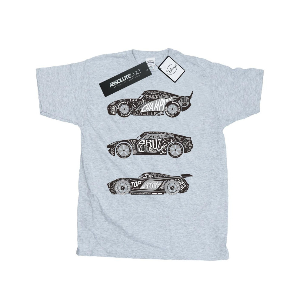 Cars Text Racers T-Shirt