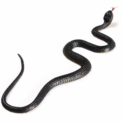 Snake Simulation Soft Rubber Snake Scary Toy Practical Jokes 1