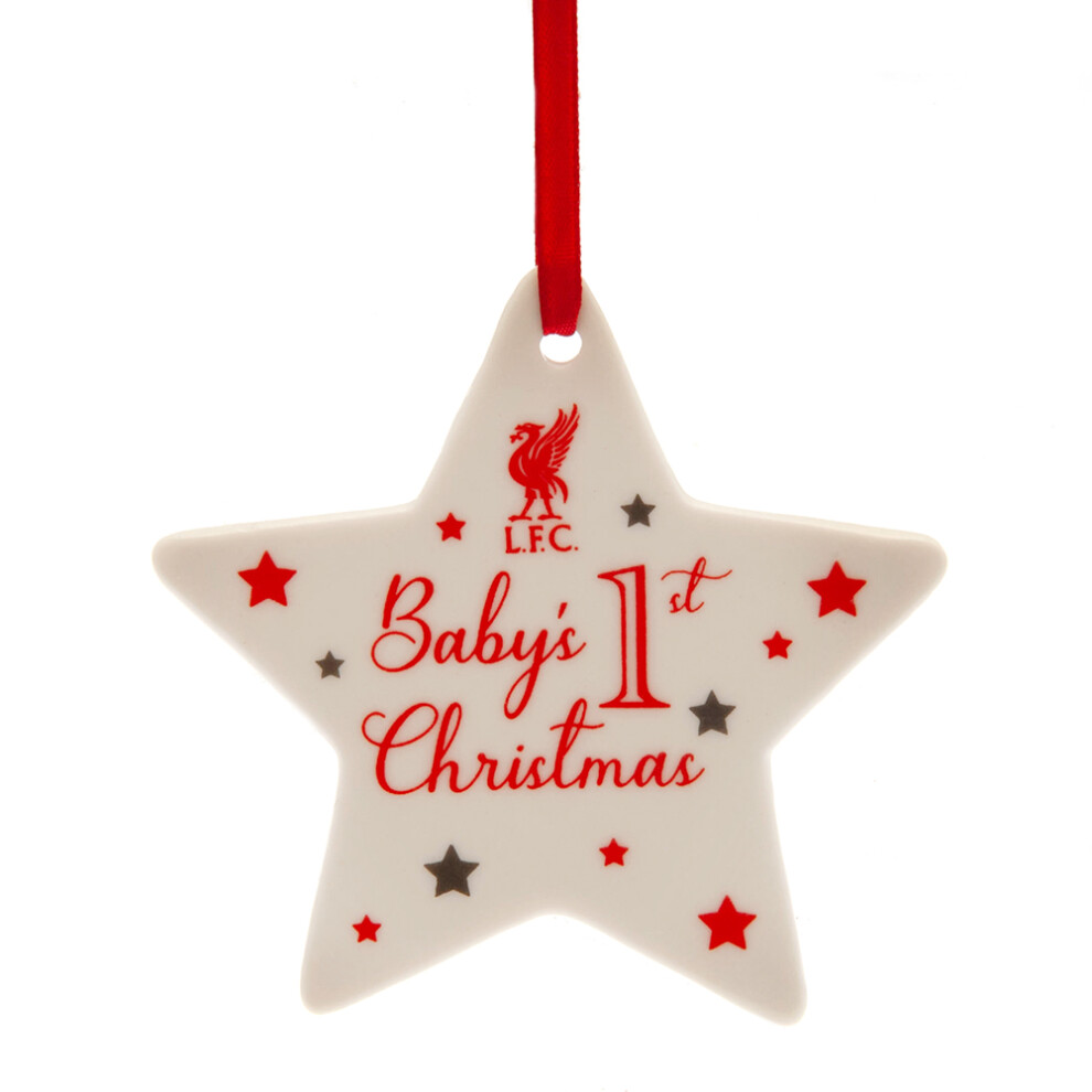 Liverpool FC Babys First Christmas Decoration