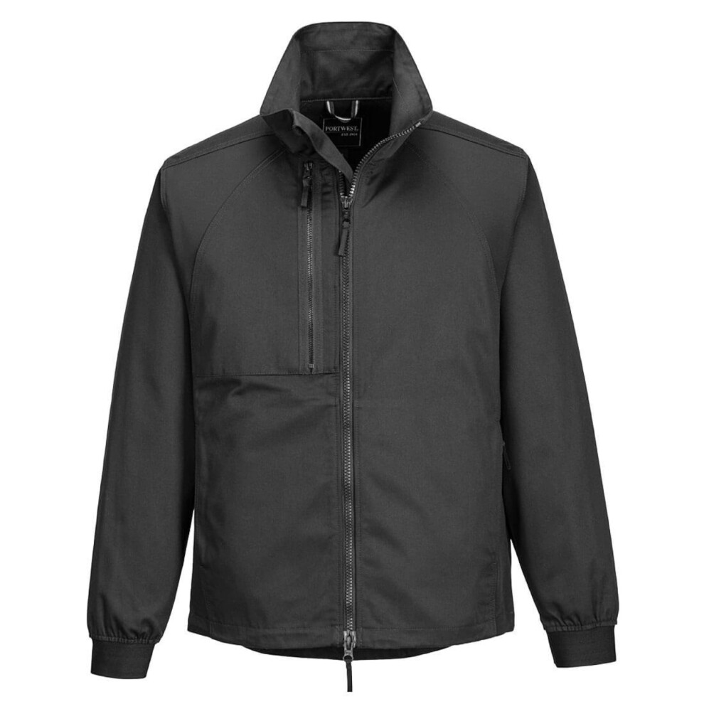 (L, Metal Grey) Portwest Mens WX2 Stretch Jacket