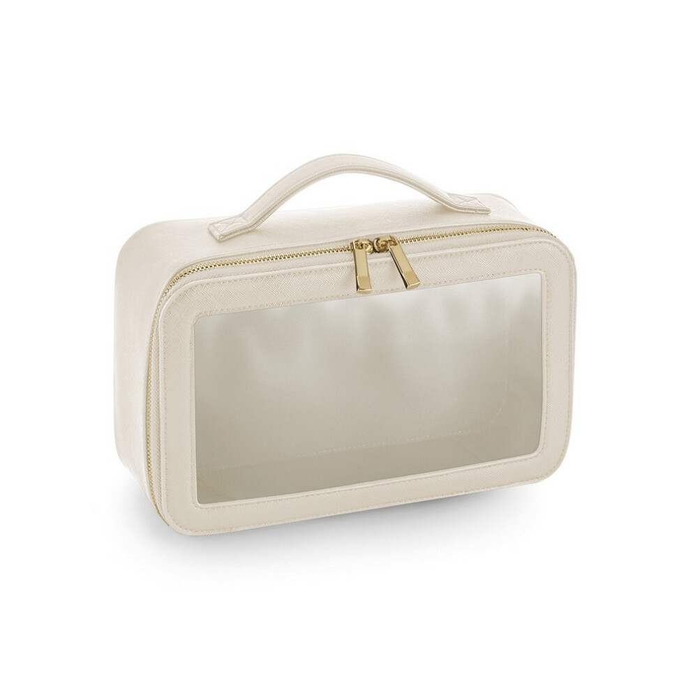 (One Size, Oyster) Bagbase Clear Toiletry Bag