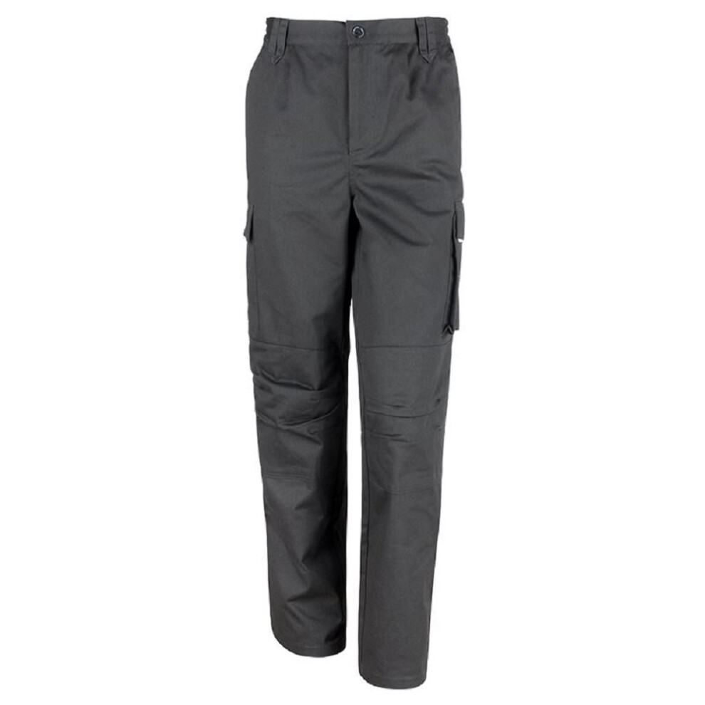 (XL, Black) Result Womens/Ladies Work-Guard Action Trousers