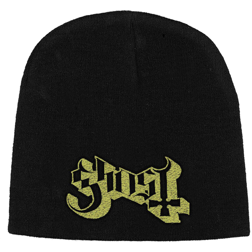 Ghost Unisex Adult Logo Beanie