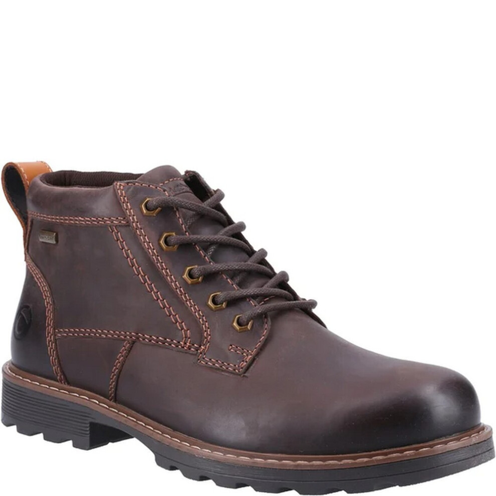 (8 UK, Brown) Cotswold Mens Falfield Leather Boots