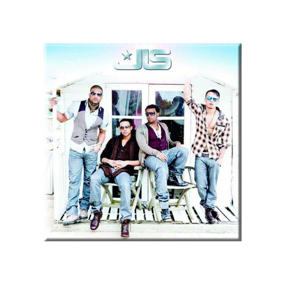 Jls Beach Hut Fridge Magnet