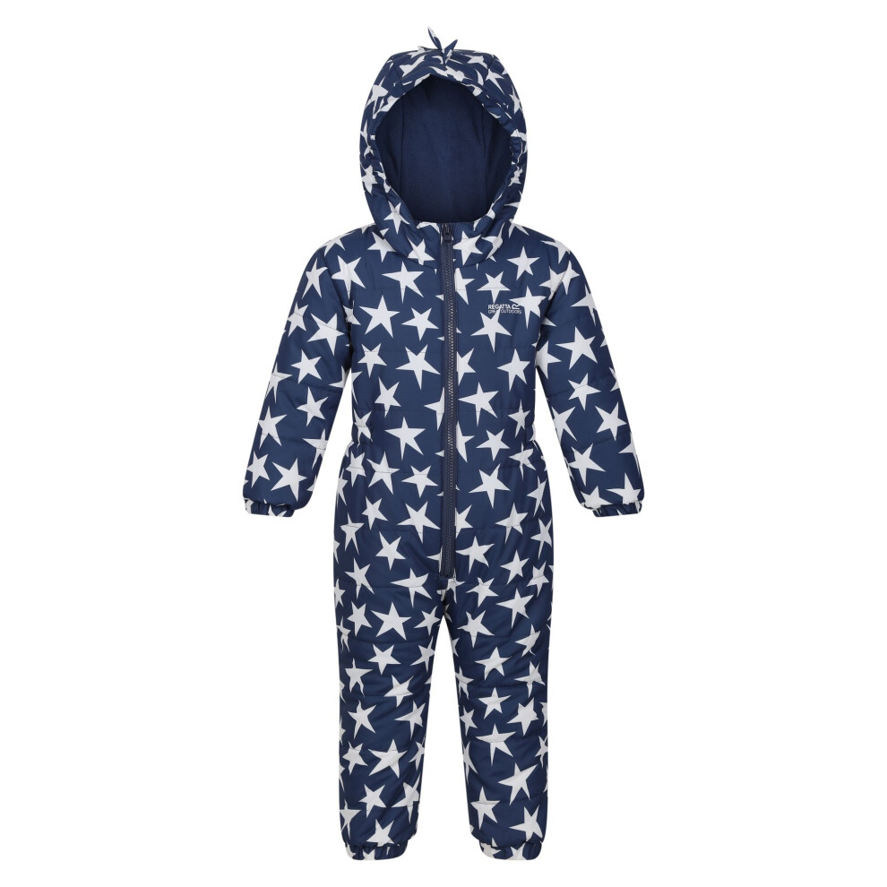(24-36 Months, Admiral Blue) Regatta Baby Penrose Stars Puddle Suit