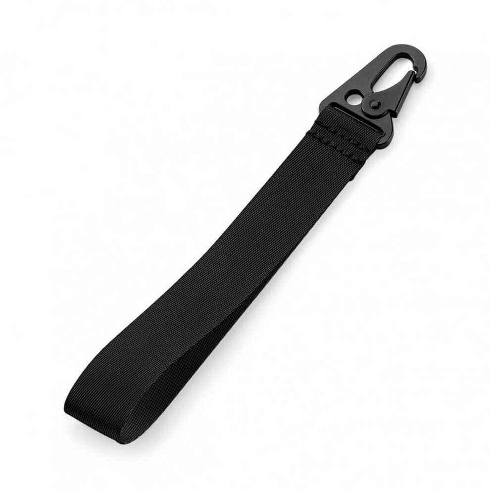 (One Size, Black) Bagbase Brandable Key Clip