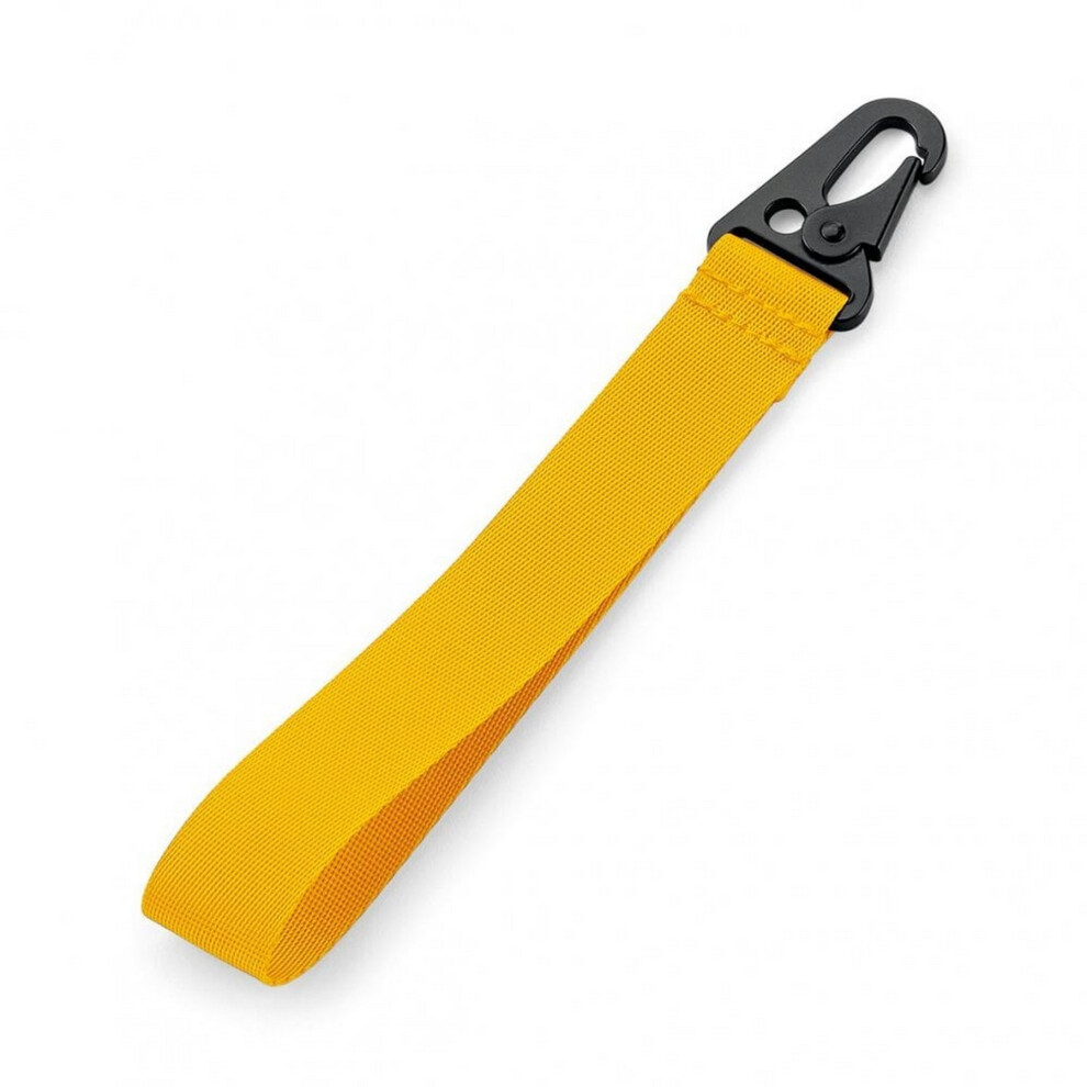 (One Size, Yellow) Bagbase Brandable Key Clip