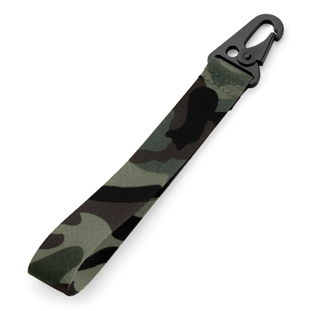 (One Size, Jungle Camo) Bagbase Brandable Key Clip