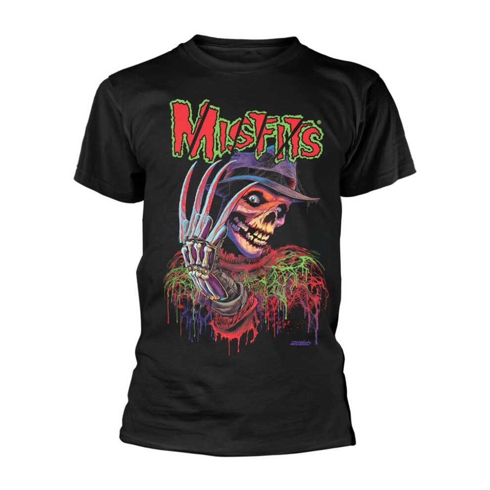 (XL, Black) Misfits Unisex Adult Nightmare Fiend T-Shirt