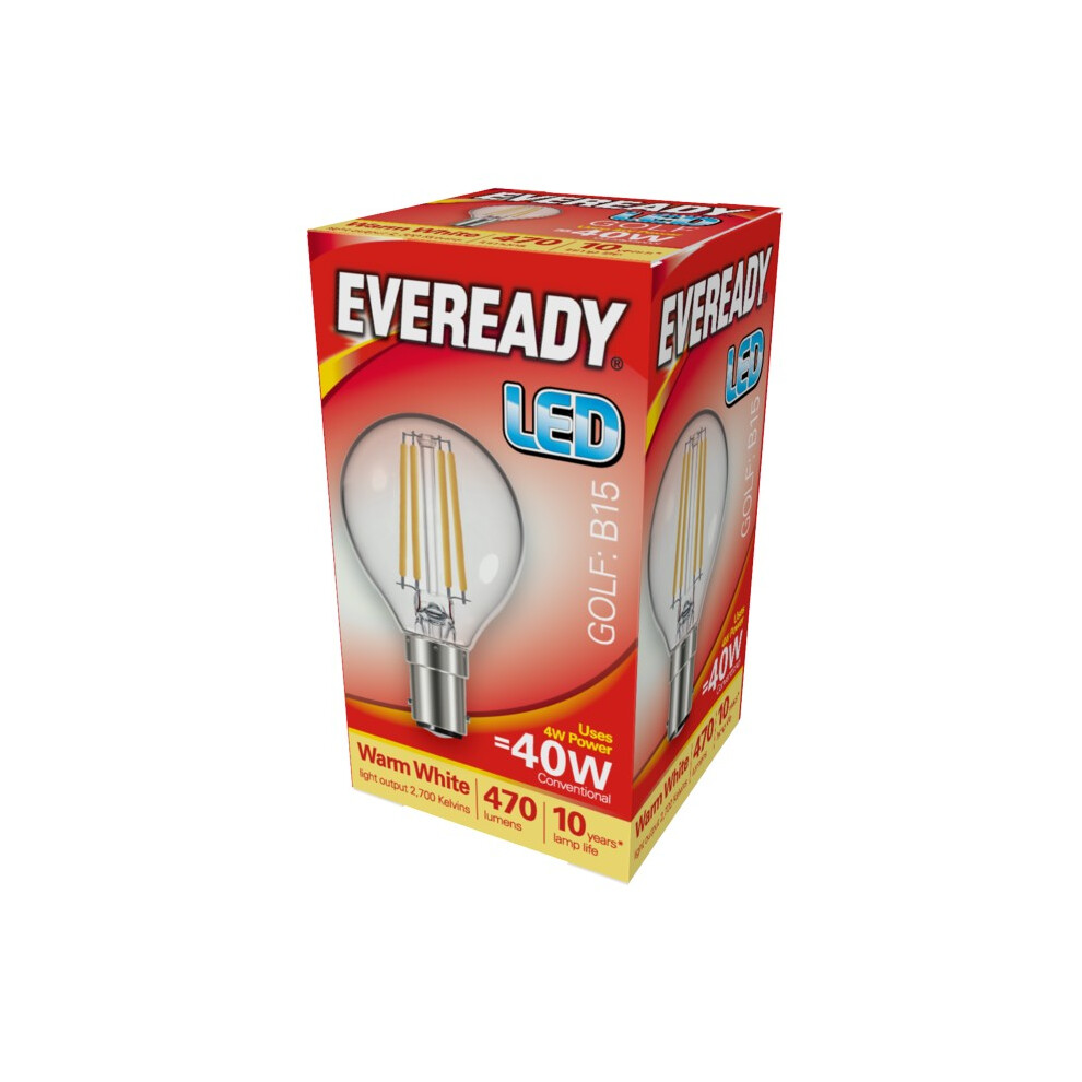 Eveready B15 SBC LED Golf Bulb