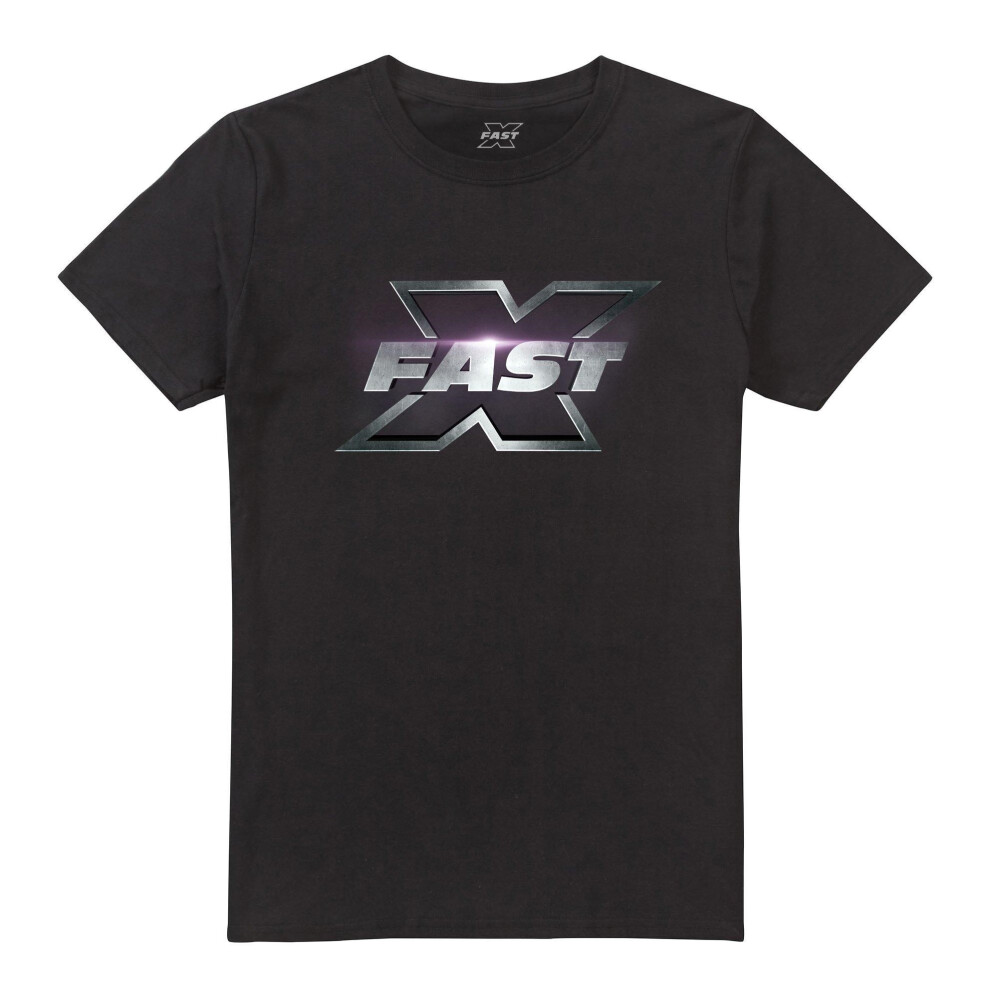 Fast & Furious Mens Metal Logo T-Shirt