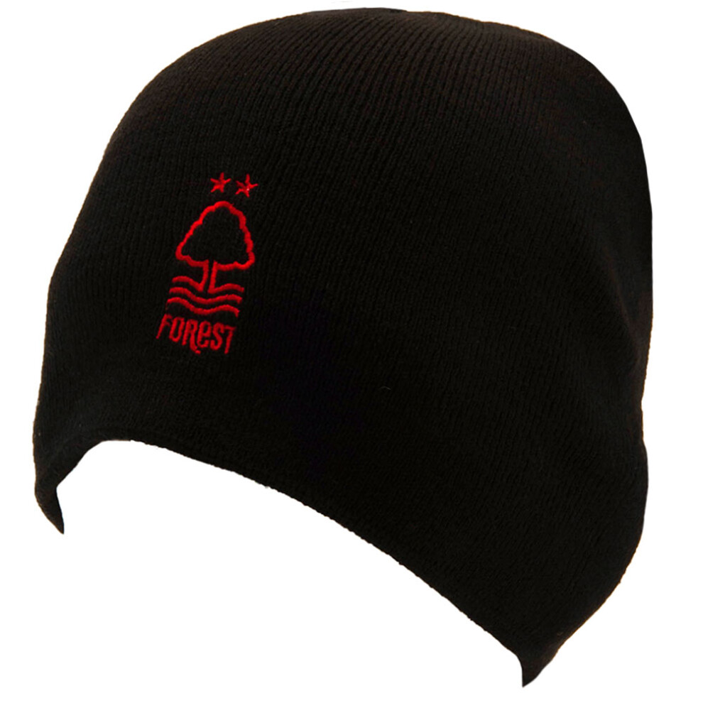 Nottingham Forest Fc Unisex Adult Crest Beanie Green