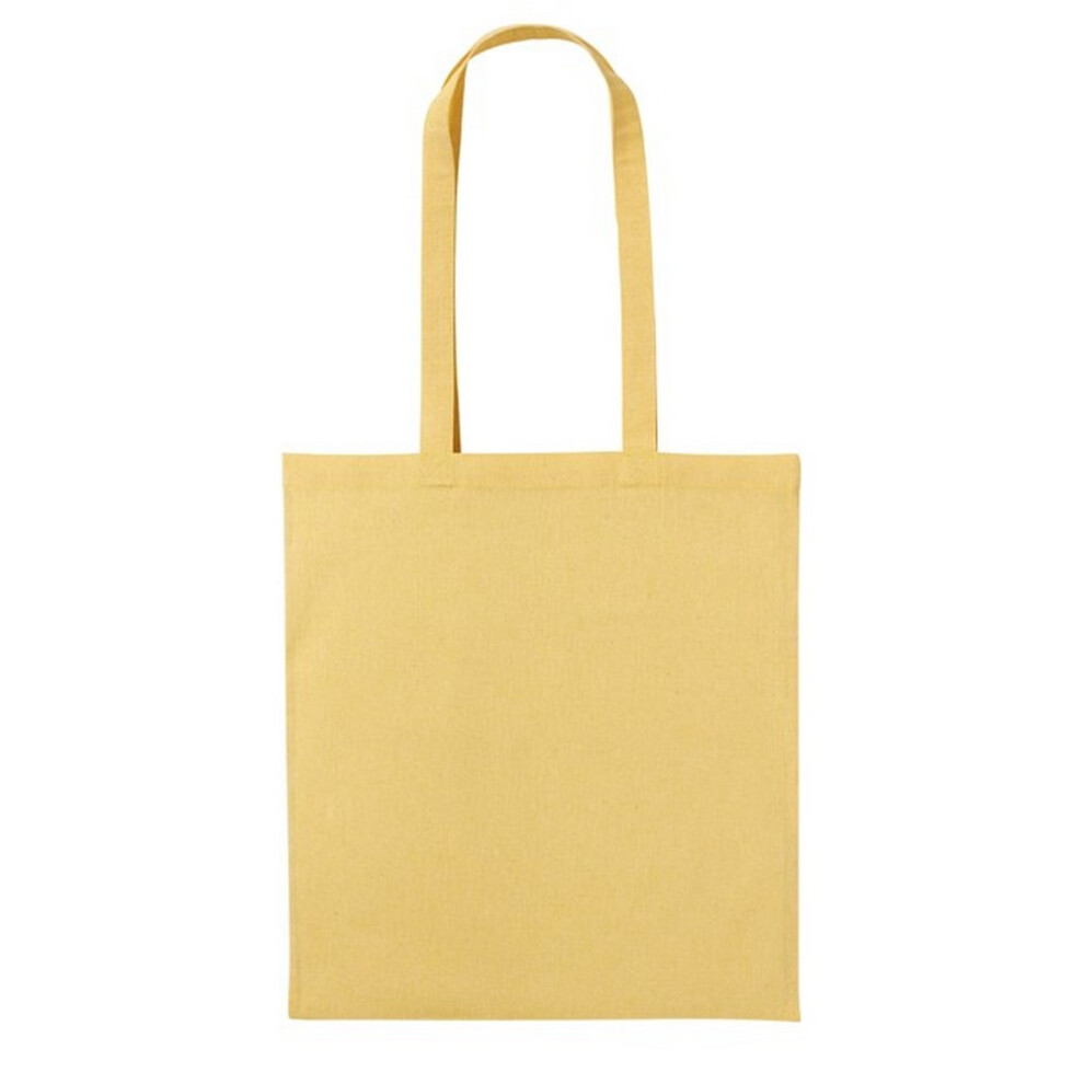 Nutshell Unisex Yellow (One Size, Marl) Recycled Cotton Shopper