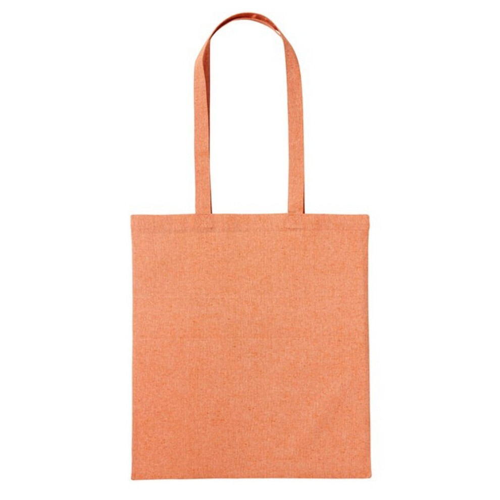 Nutshell Unisex Orange (One Size, Marl) Recycled Cotton Shopper
