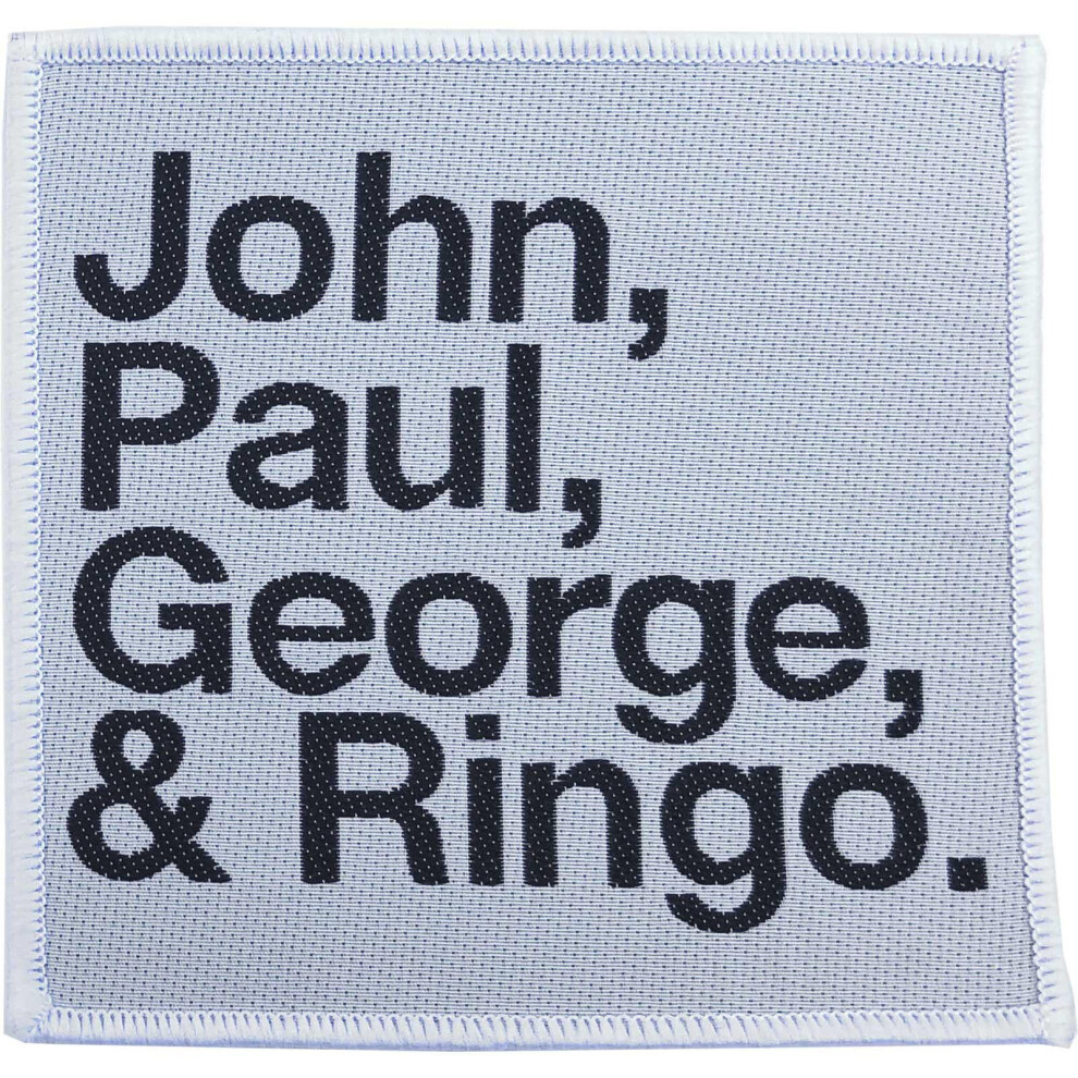 The Beatles John Paul George & Ringo Patch