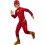 Flash (S, Red/Gold) Flash Boys Printed Costume 2