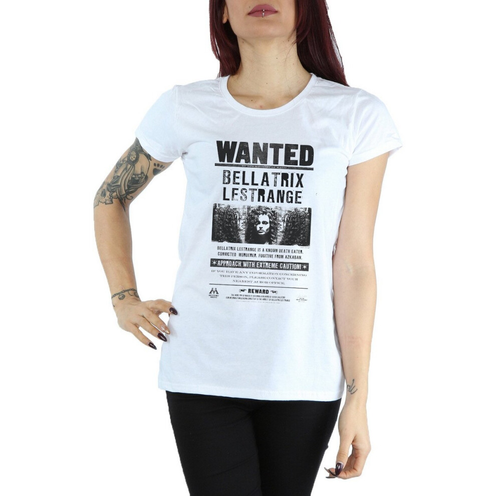 Bellatrix Lestrange Wanted Poster Cotton T-Shirt