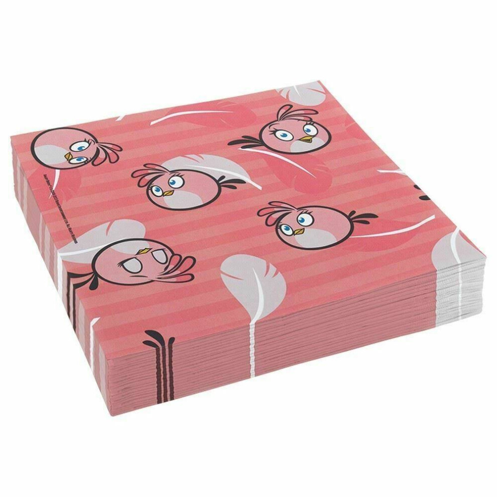 Angry Birds Stella Napkins (Pack of 20)