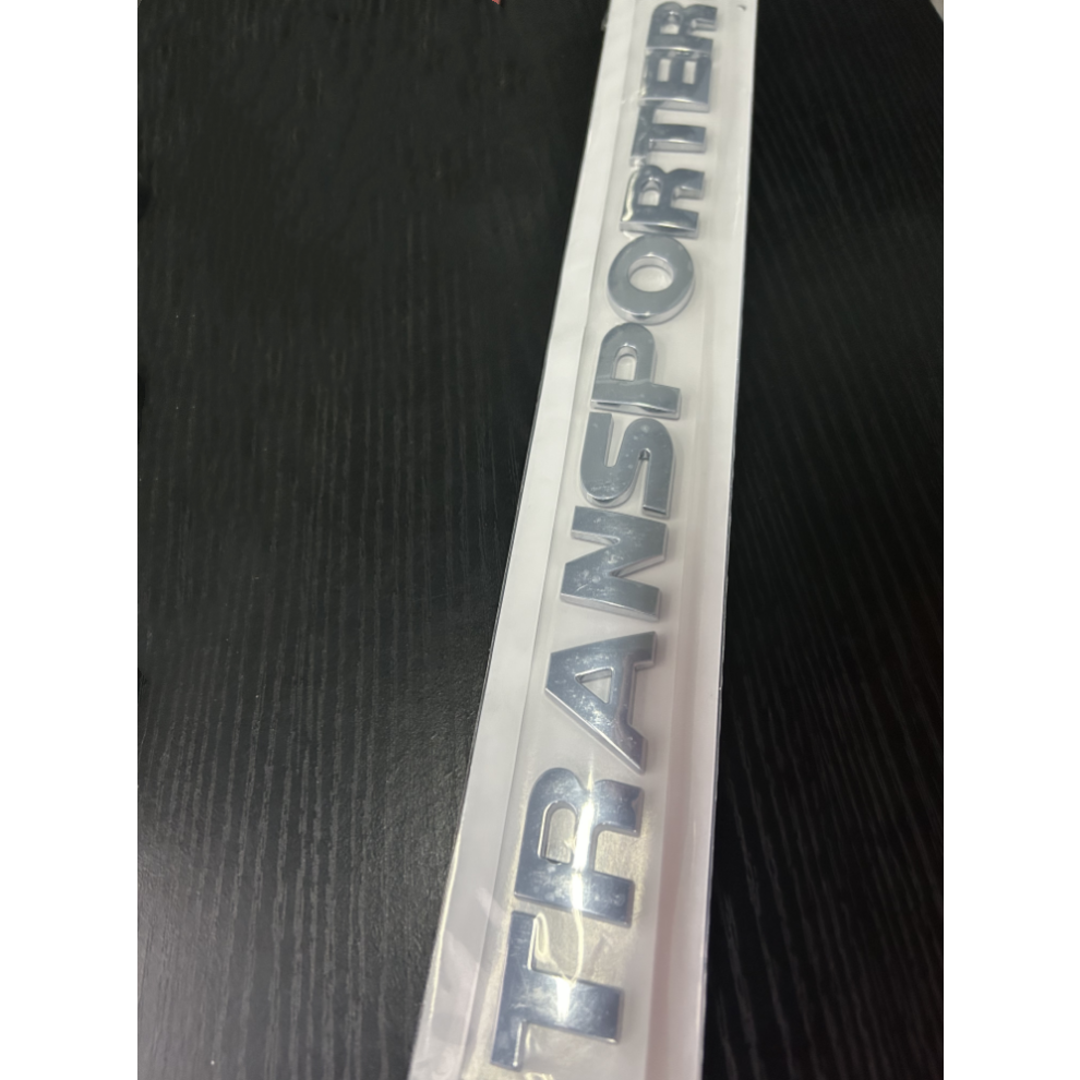 Vw Transporter T4 T5 T6 Chrome Rear Boot Lettering Badge Emblem 4754135866920
