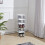 Living And Home 6-Tier Folding Plastic Shoe Rack 4