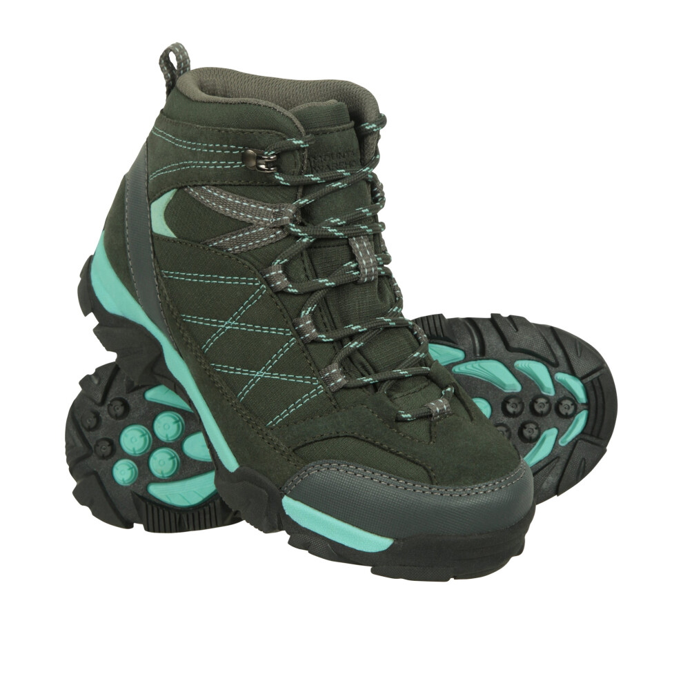 Mountain Warehouse Boys Multicoloured Childrens/Kids Trail Suede Walking Boots