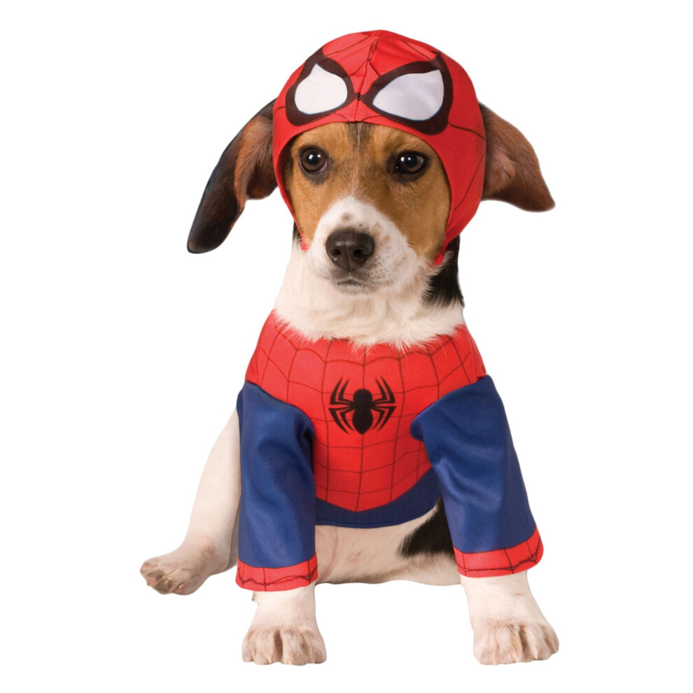 Photos - Dog Clothing  Spider-Man Dog Costume(XXL, Red/Black/Blue)