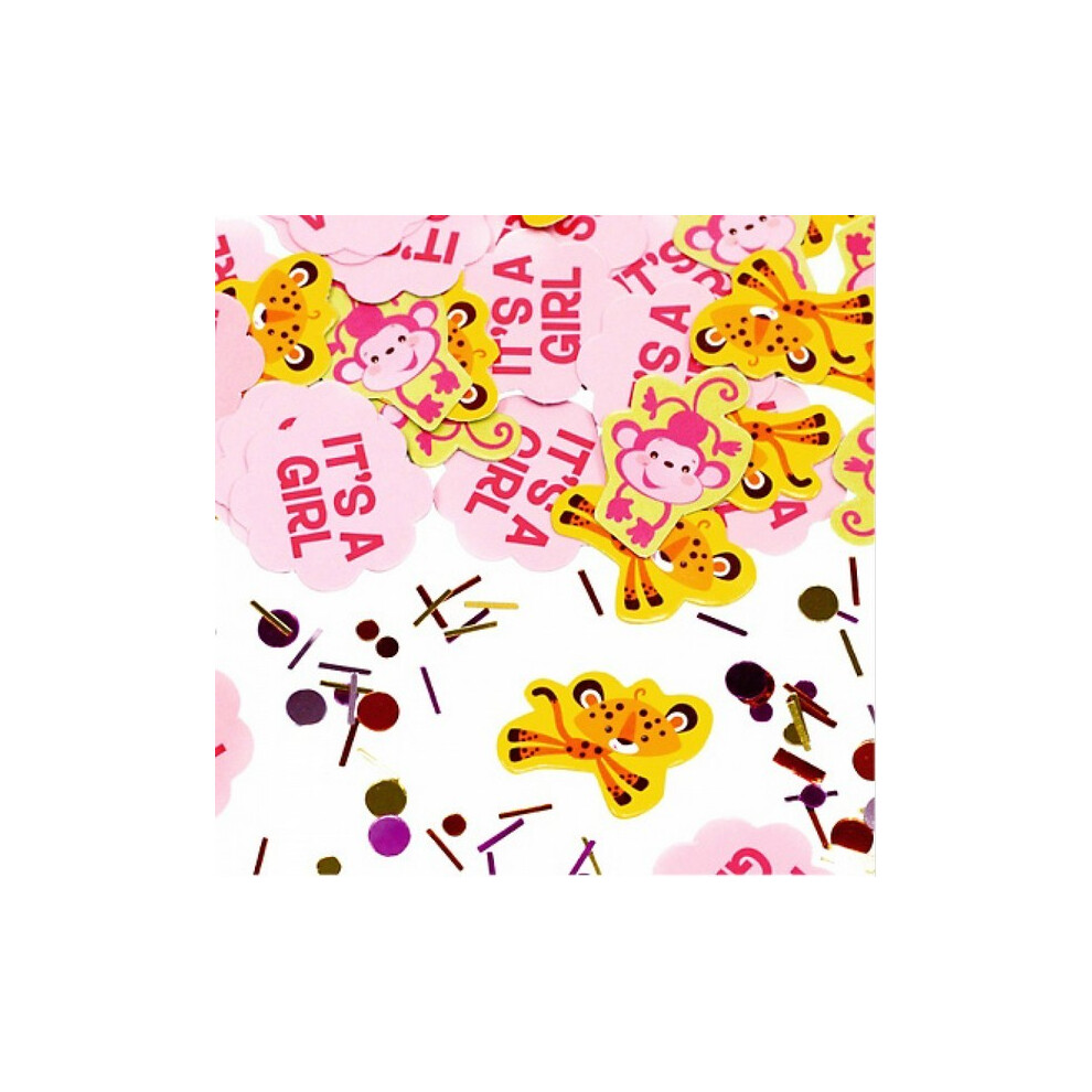 Fisher Price It's A Girl Baby Shower Confetti