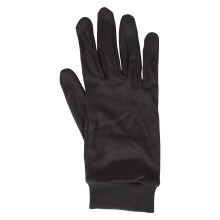(XL, Black) Mountain Warehouse Unisex Adult Silk Gloves