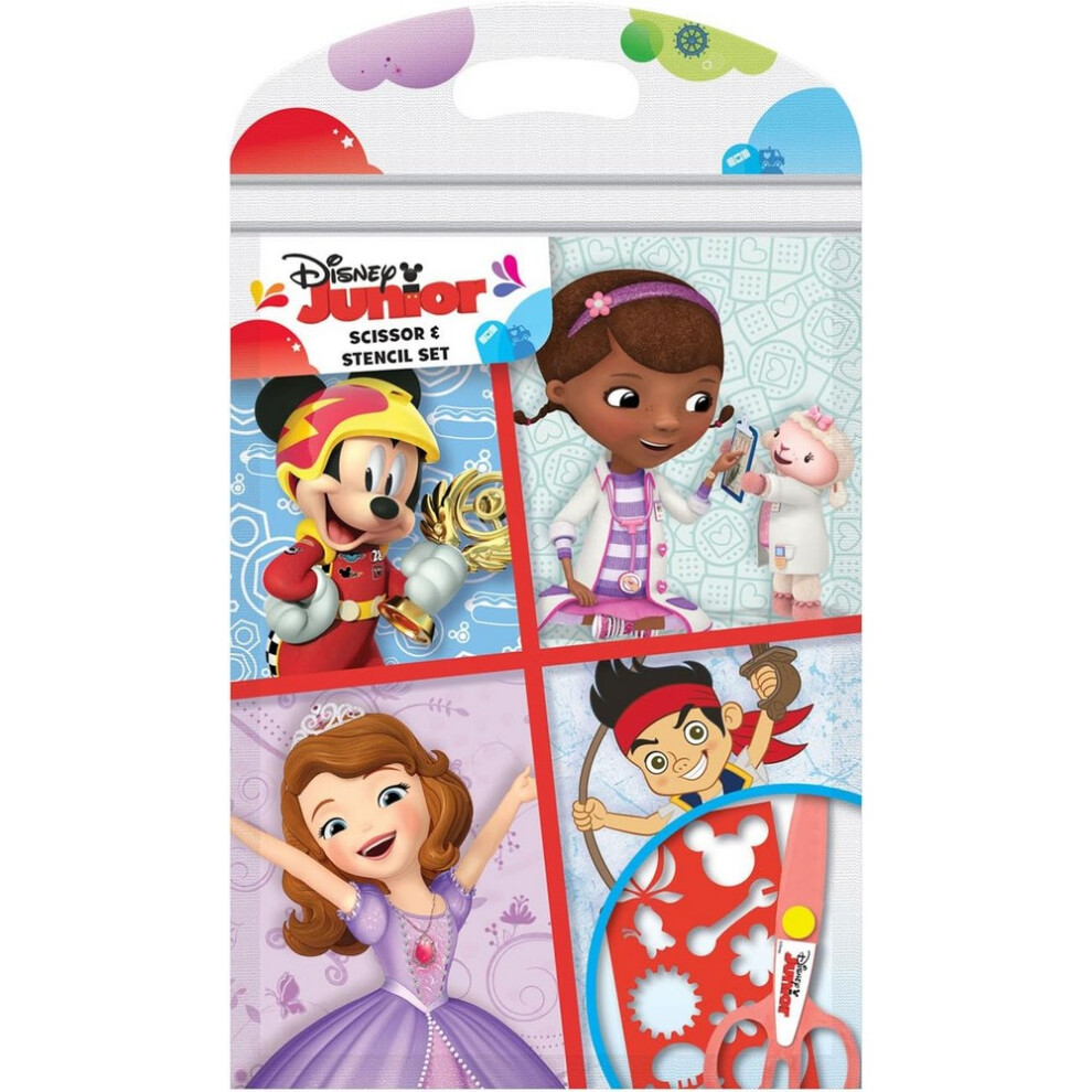 Disney Junior Scissor & Stencil Set