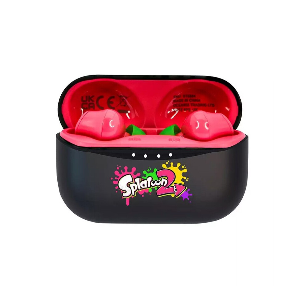 Splatoon Logo Wireless Earbuds Size 2