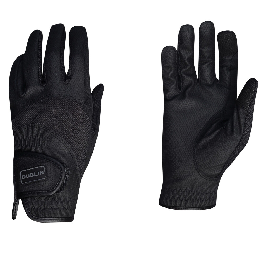 Mesh Panel Riding Gloves