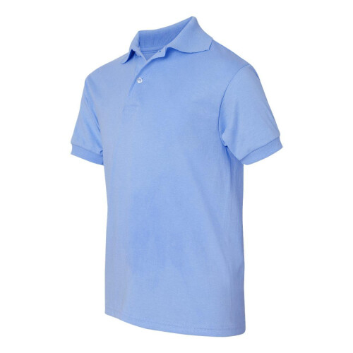 Hanes Youth Ecosmart Jersey Polo 2