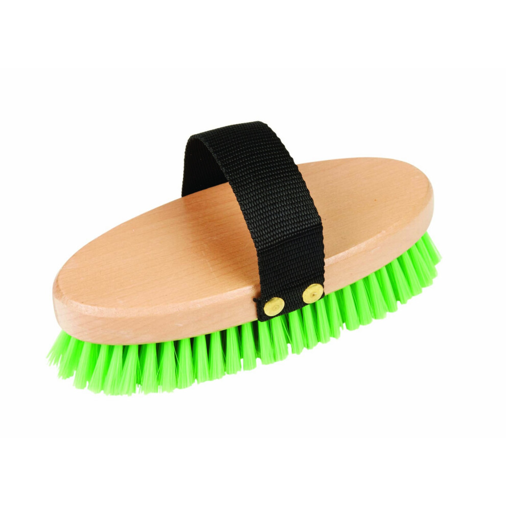 (One Size, Lime) Roma Brights Body Brush