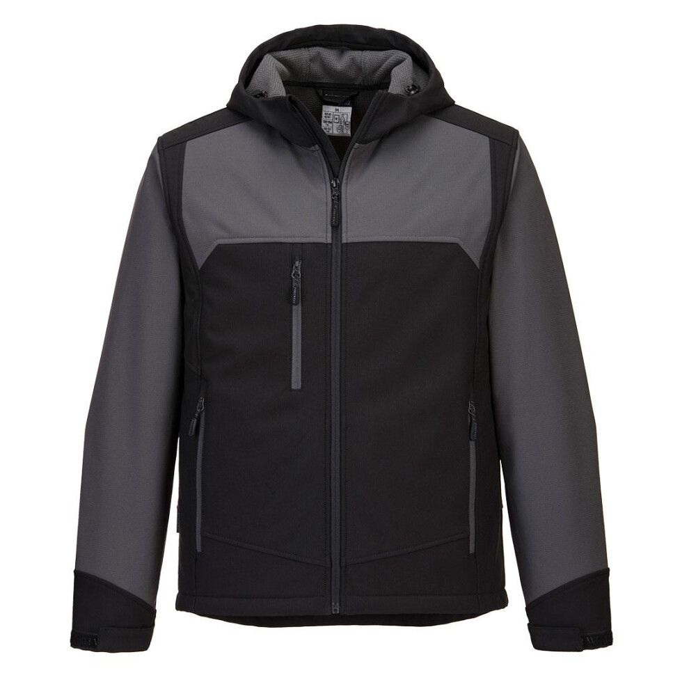 KX3 Contrast Hooded Soft Shell Jacket