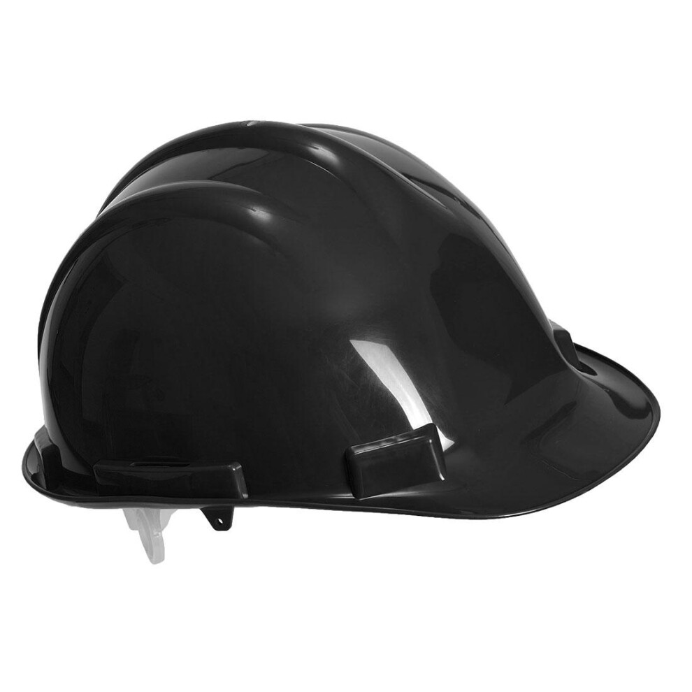 (One Size, Black) Portwest Expertbase Safety Helmet