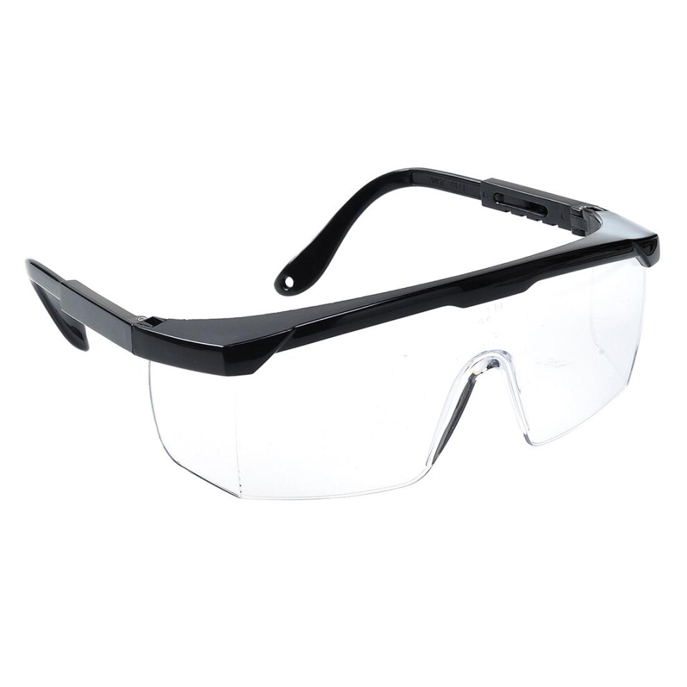 (One Size, Clear) Portwest Unisex Adult Classic Safety Goggles