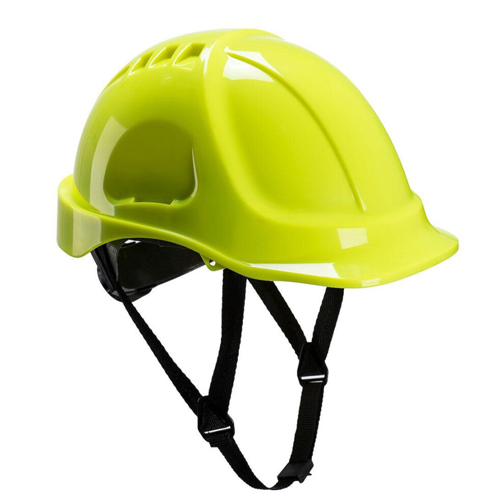 (One Size, Yellow) Portwest Unisex Adult Endurance Plus Safety Helmet