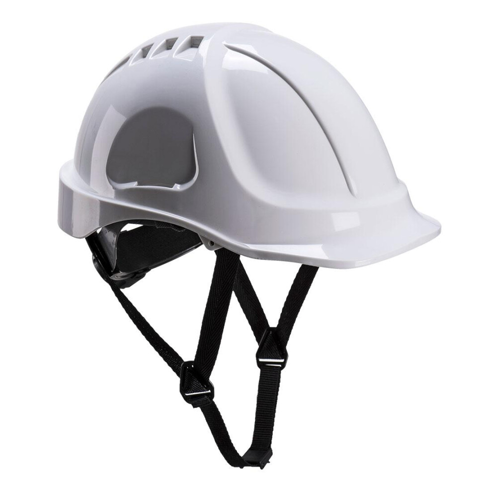 (One Size, White) Portwest Unisex Adult Endurance Plus Safety Helmet