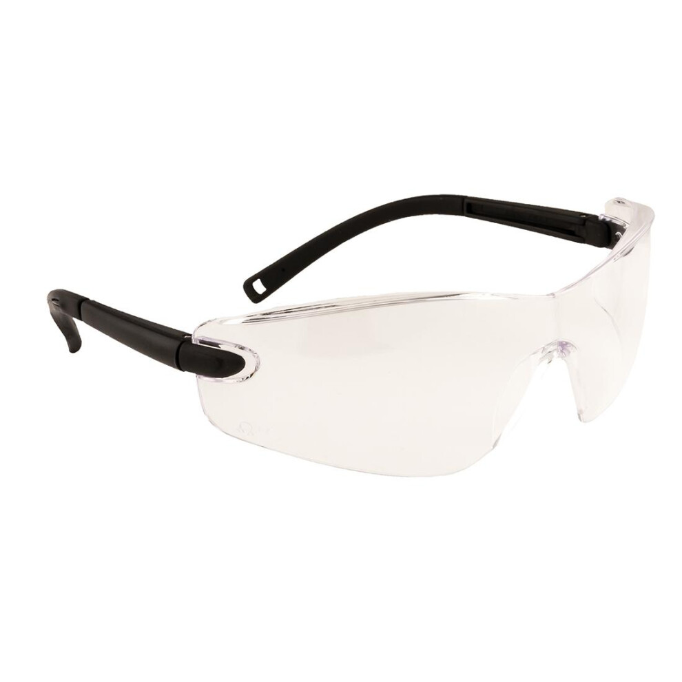 (One Size, Clear) Portwest Unisex Adult Profile Safety Glasses