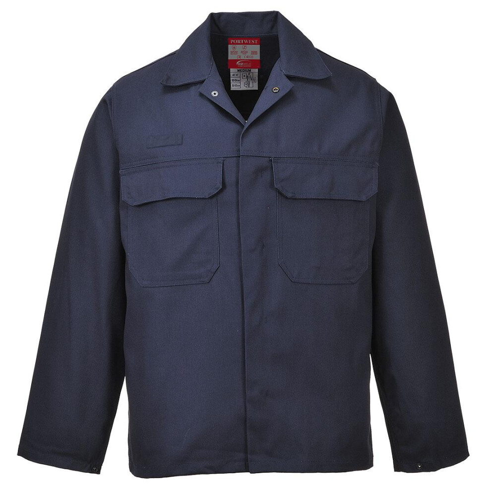 (3XL, Navy) Portwest Mens Bizweld Jacket