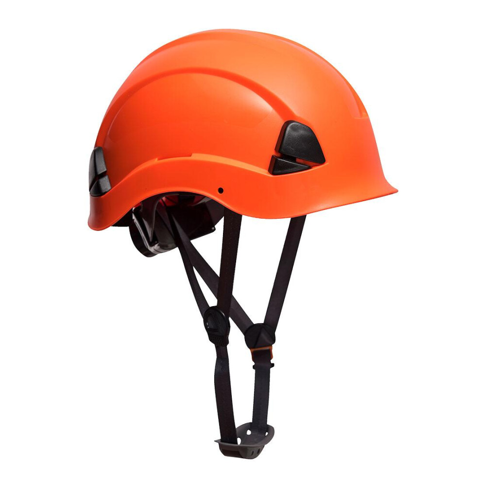 (One Size, Orange) Portwest Unisex Adult Height Endurance Safety Helmet