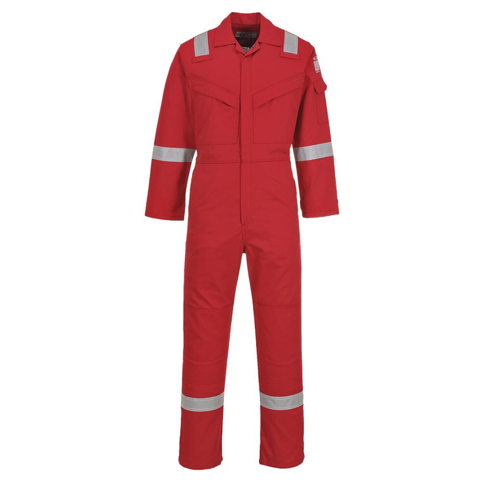 (50R, Red) Portwest Unisex Adult Aberdeen Overalls