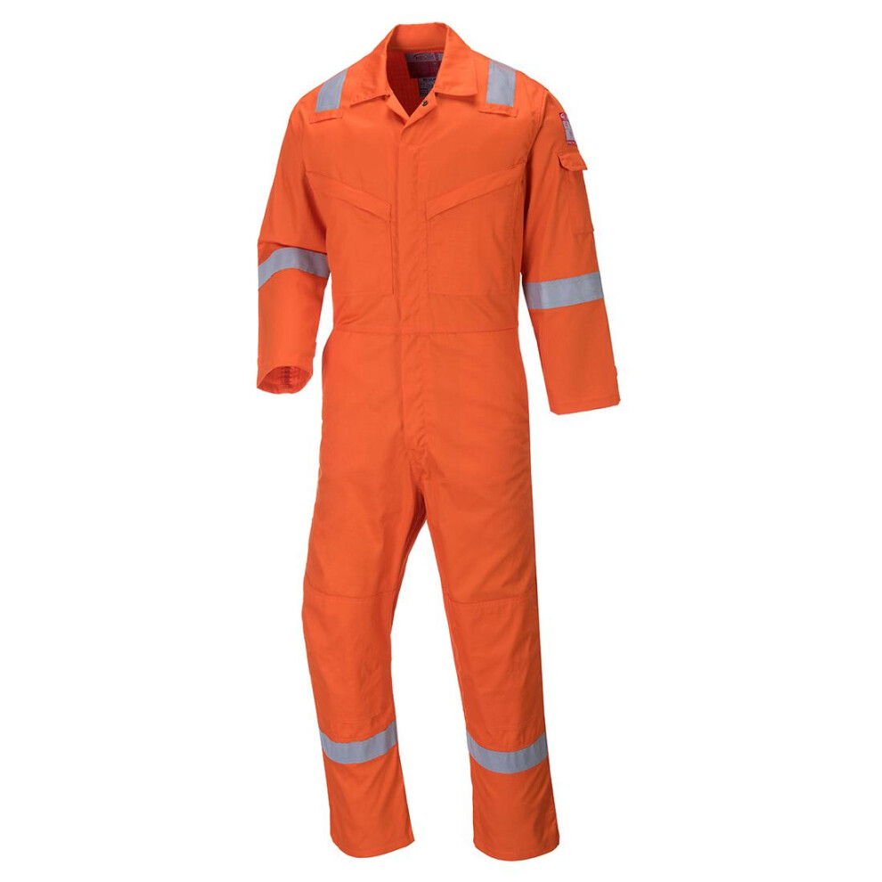 (47inR, Orange) Portwest Unisex Adult Aberdeen Overalls