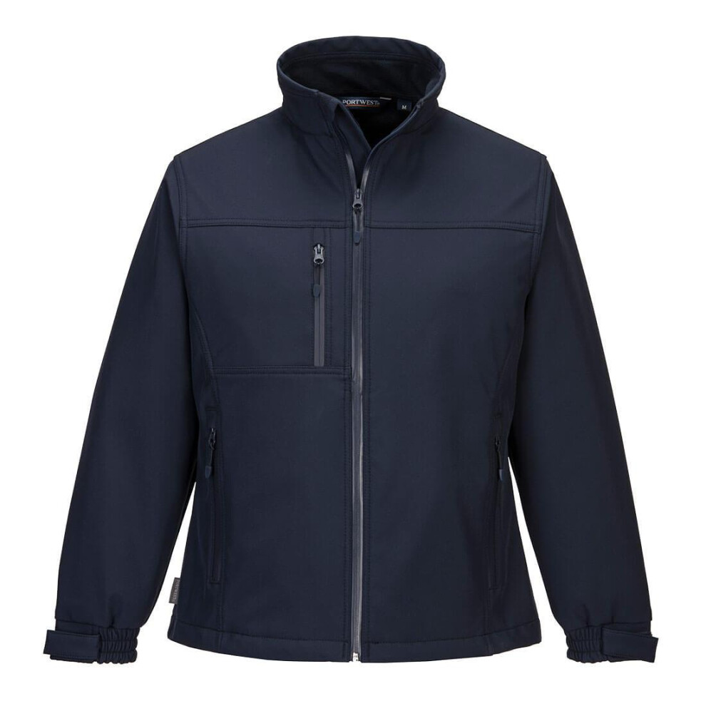 (XS, Navy) Portwest Womens/Ladies Charlotte Soft Shell Jacket