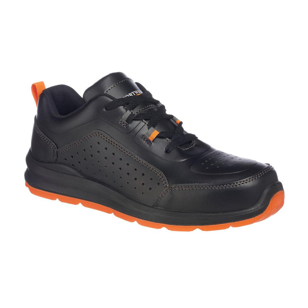 Perforated Leather Compositelite Safety Trainers