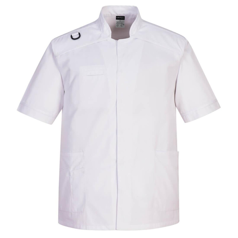 (XXL, White) Portwest Mens Medical Work Tunic