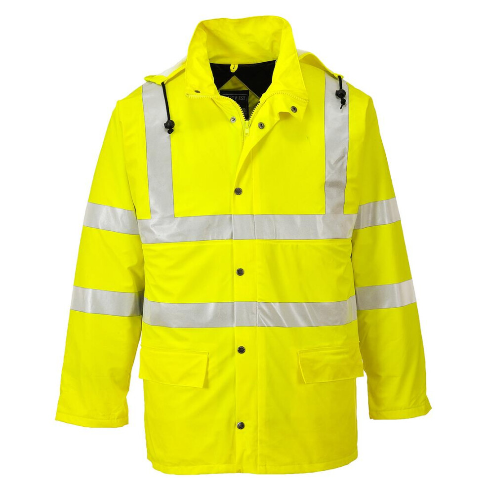 (M, Yellow) Portwest Mens Ultra Sealtex Hi-Vis Winter Jacket